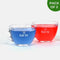 Blue Tea Glass Crystal Tea Cups